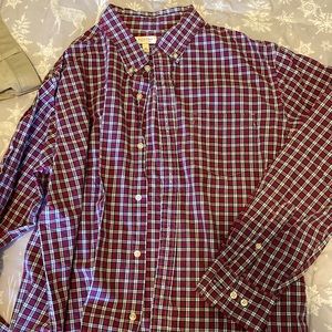 🌻 4 for $15🌻 Mens Red plaid L/S shirt